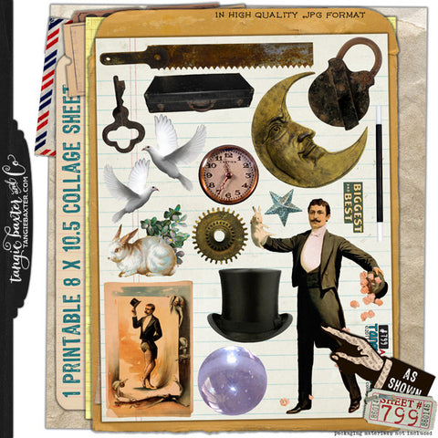 ARTist Collage Sheet #799