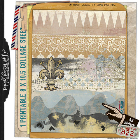 ARTist Collage Sheet #822