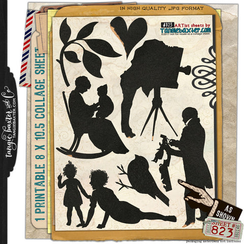 ARTist Collage Sheet #823