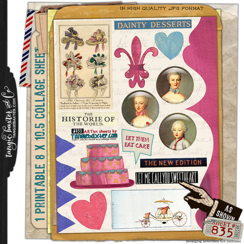 ARTist Collage Sheet #835