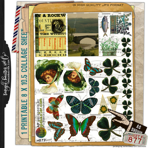 ARTist Collage Sheet #877
