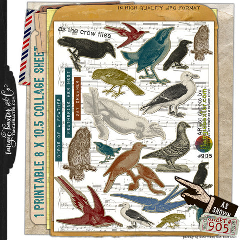 ARTist Collage Sheet #905