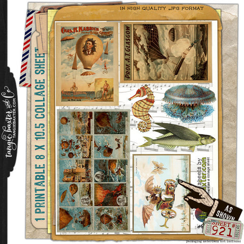ARTist Collage Sheet #921