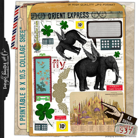 ARTist Collage Sheet #937