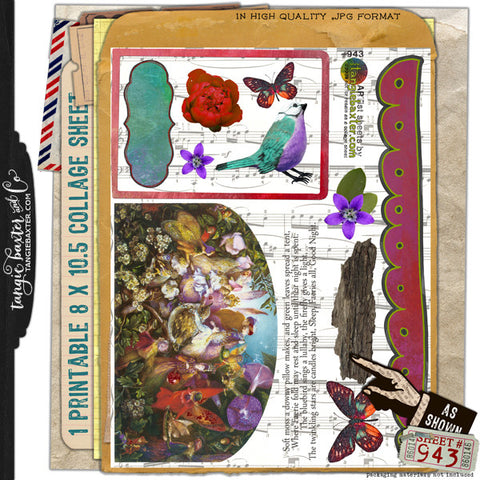 ARTist Collage Sheet #943
