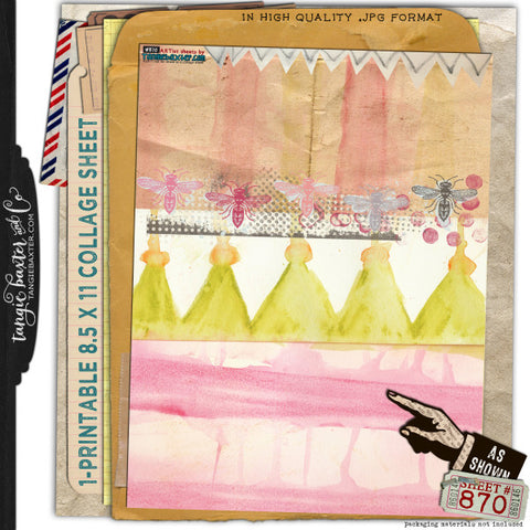 ARTist Collage Sheet #870