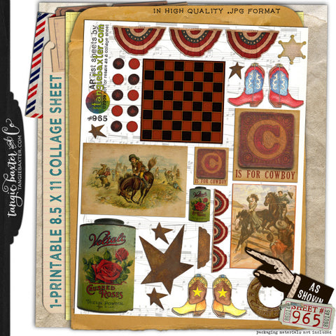 ARTist Collage Sheet #965