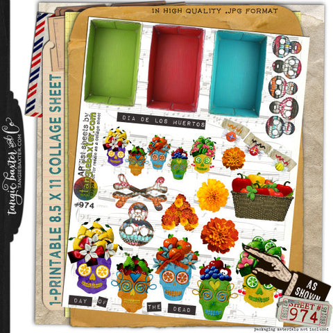 ARTist Collage Sheet #974
