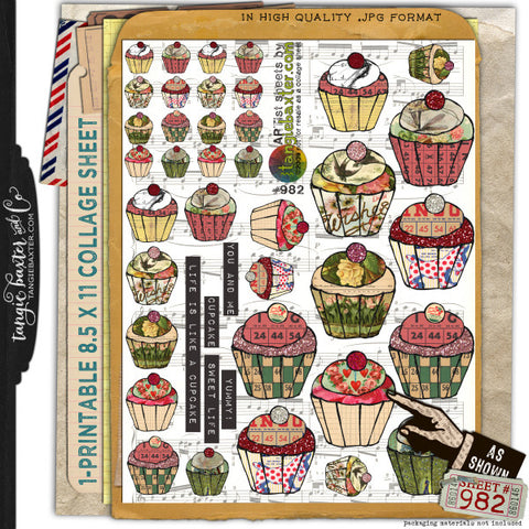 ARTist Collage Sheet #982