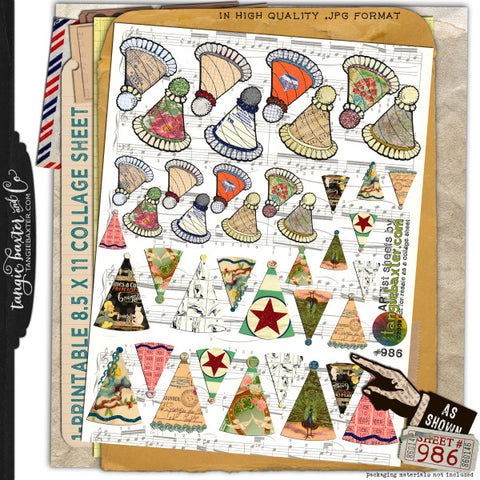 ARTist Collage Sheet #986