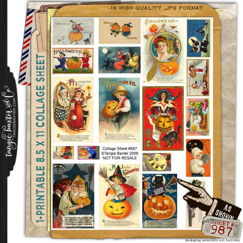 ARTist Collage Sheet #987