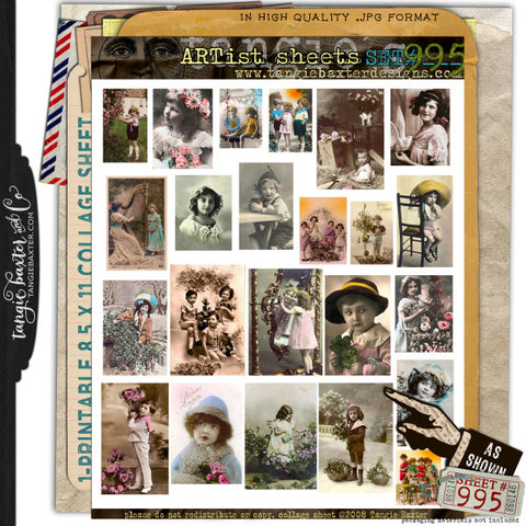 ARTist Collage Sheet #995