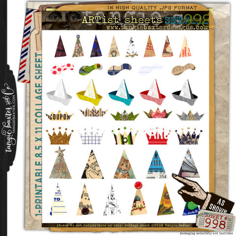 ARTist Collage Sheet #998