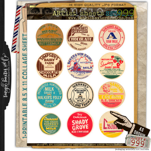 ARTist Collage Sheet #999