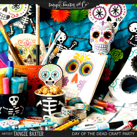 Day of the Dead Craft Party