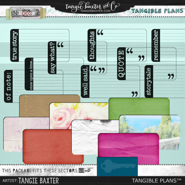Tangible Plans™ {Add On No. 002}