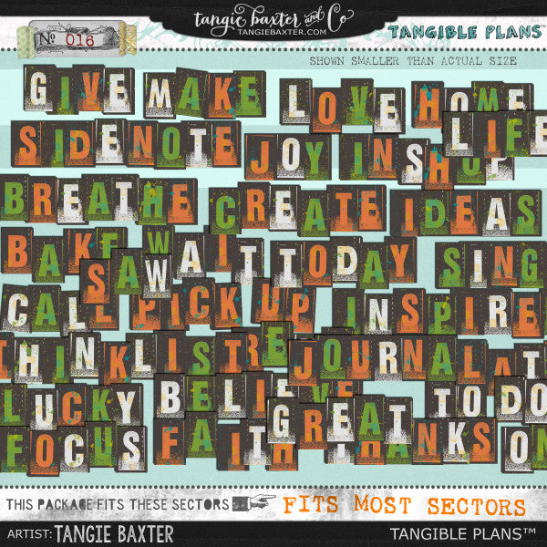 Tangible Plans™ {Add On No. 016} – Tangie Baxter & CO