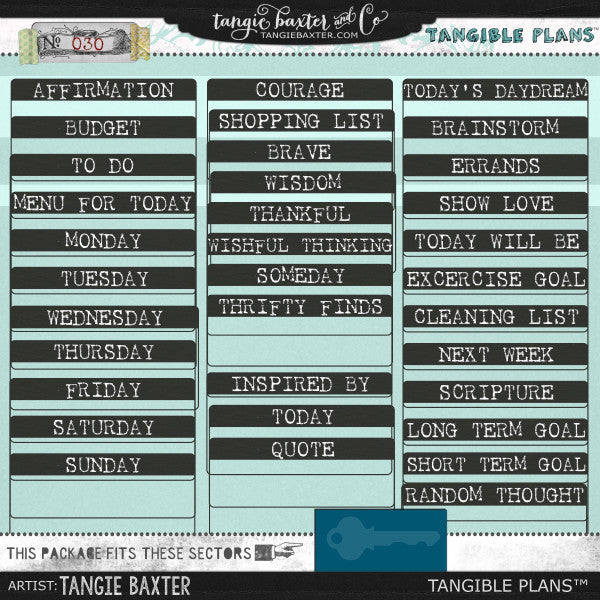 Tangible Plans™ {Add On No. 030}