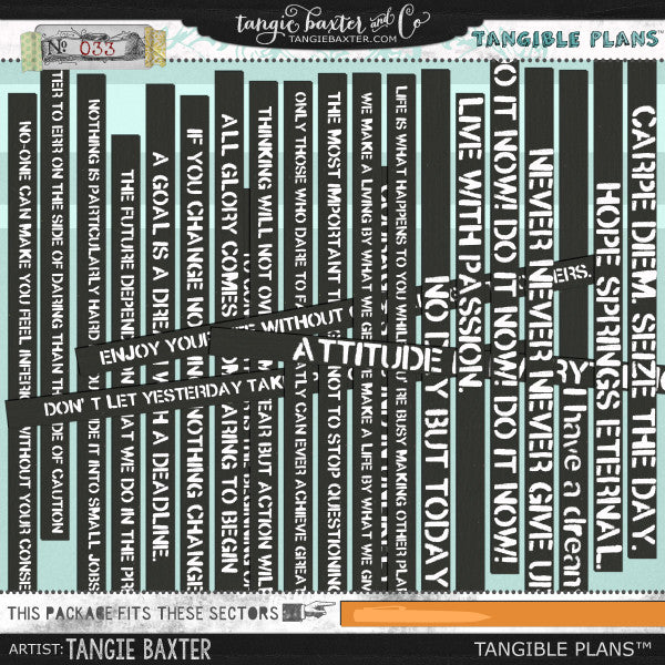 Tangible Plans™ {Add On No. 033} – Tangie Baxter & CO