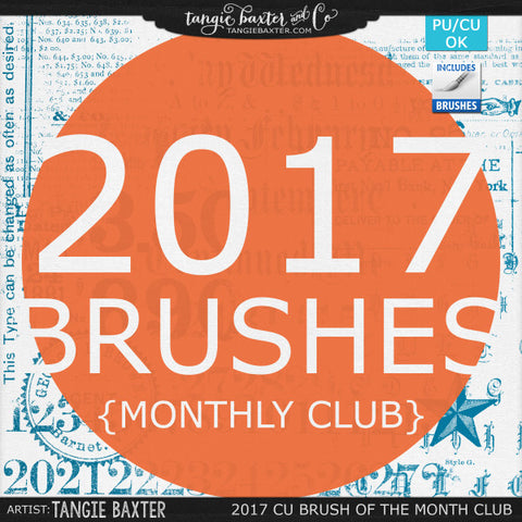 2017 Brush of the Month Club {CU/PU}