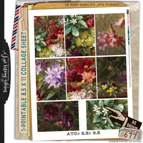 ARTist Collage Sheet #677